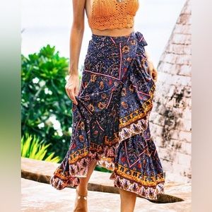Le Salty Label Oasis Maxi Skirt XS